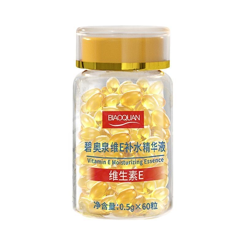 Tinh chất dưỡng ẩm Bioquan Vitamin E Vitamin E Vitamin E Mặt ngoài vc Viên nang mềm Lỗ chân lông dày