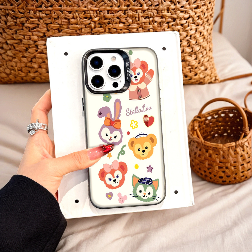 Ốp Lưng Iphone Phim hoạt hình thời trang Cho Iphone 7 xs xr 11 12 13 14 15 16 Pro Max Plus StellaLou