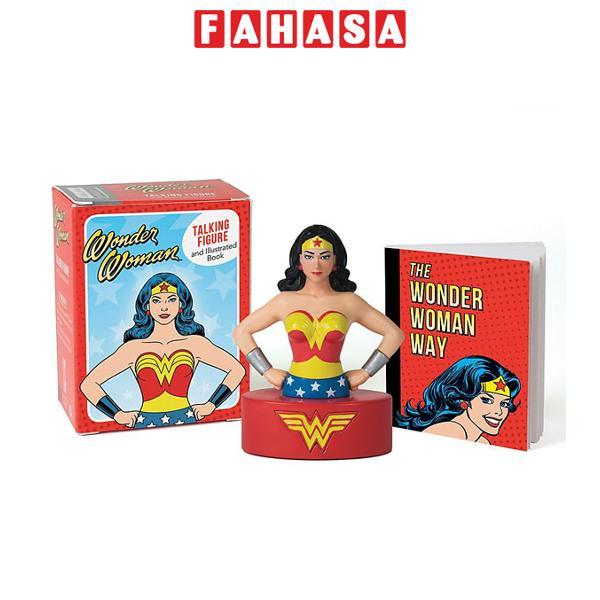 Sách ngoại văn: Wonder Woman Talking Figure And Illustrated Book