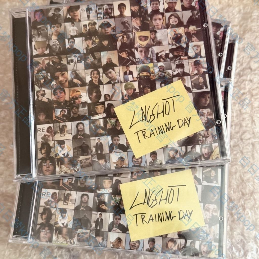 Lngshot album cd sticker sách Training Day EP giới hạn