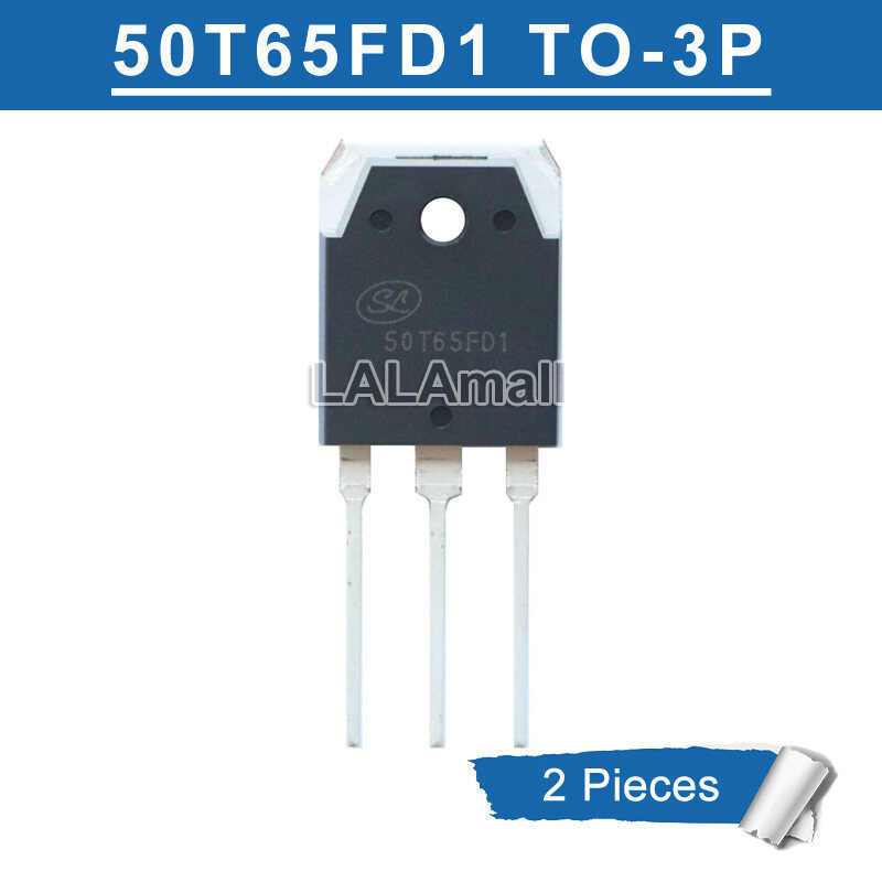 2 Chiếc Chính Hãng 50T65FD1 TO-3P SGT50T65FD1 SGT50T65FD1PN TO3P 50A / 650V IGBT Transistor Thương H