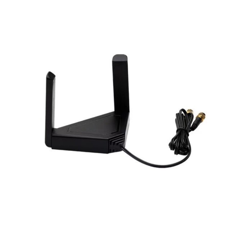 Cáp ăng-ten Băng tần kép 2.4G / 5GHz cho Bộ chuyển đổi WiFi để bàn PCI-E RP SMA Ăng-ten nam châm xoa