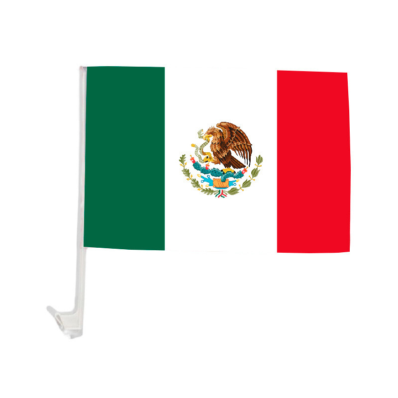 2026 Megamo World Cup Car Hood Polyester Mexico Car Hood Cover Car Cover Car Cover Flag Car Rear Mir