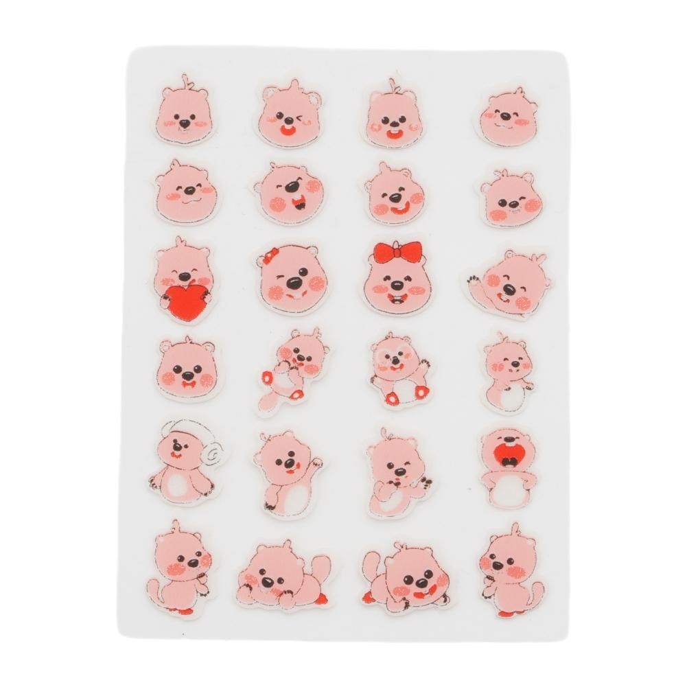 Loopy Acne Sticker Little Beaver Hydrocolloid Sticker Acne Skin Sticker Chăm sóc mụn F1k9
