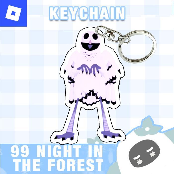 Ganci / Gantungan Kunci Keychain Akrilik ROBLOX 99 NIGHT IN THE FOREST - THE OWL - Normal
