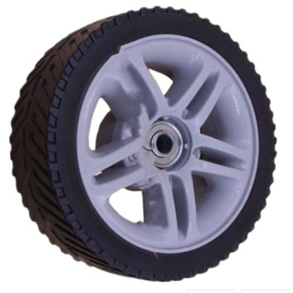 17cm Front 20mm Rear Lawn Mower Wheels Set Compatible with Multiple Mower Models