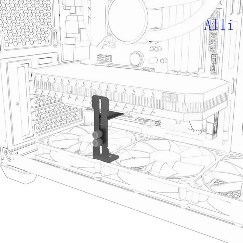 Alli GPU Hỗ Trợ Giá Đỡ Card Đồ Họa Thẻ Video Sags Giá Đỡ Giá Đỡ GPU Có Thể Điều Chỉnh Giá Đỡ GPU Hỗ 