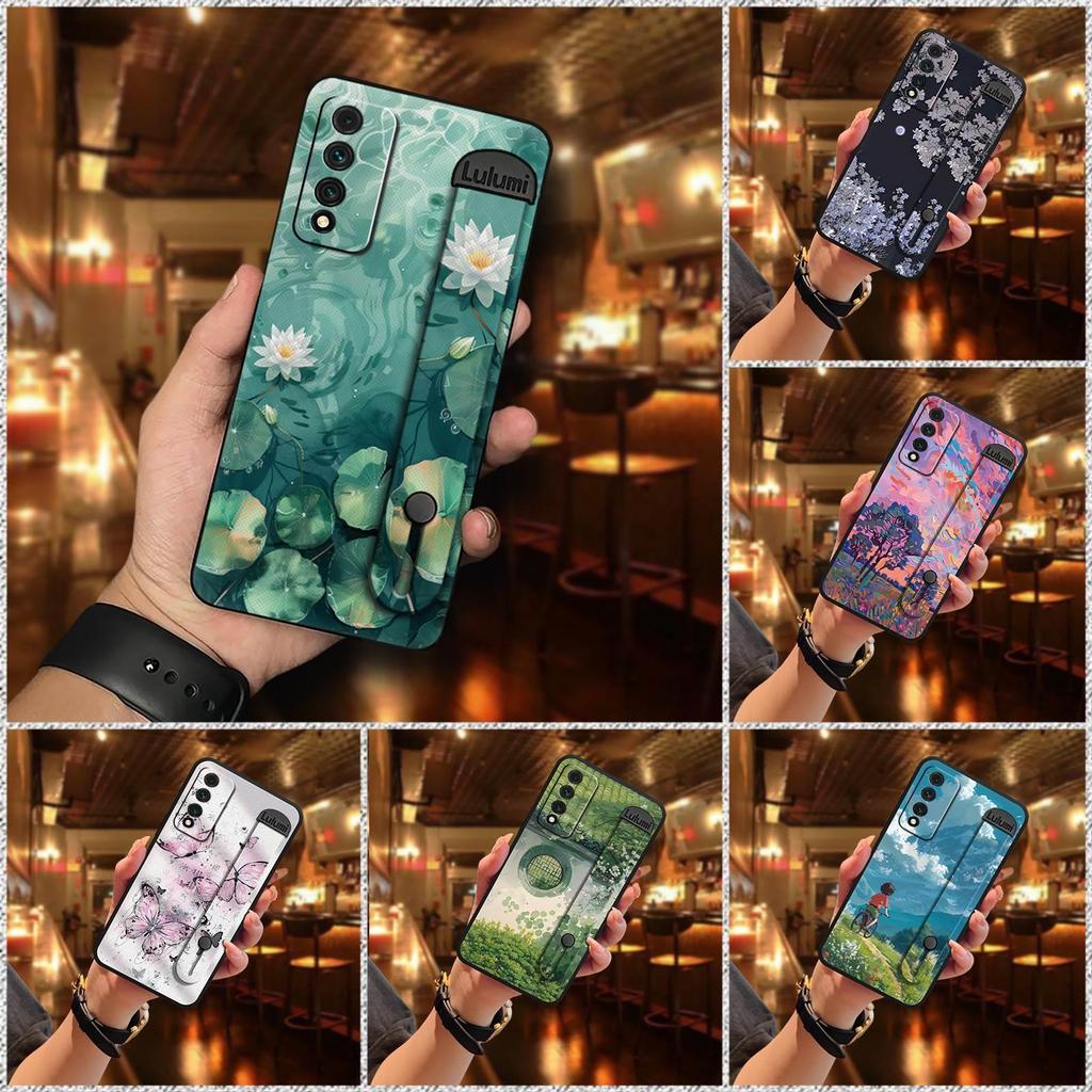 Ốp Mềm Chân Đế Ốp Lưng Điện Thoại Huawei Nzone S7 Pro 5G / Honor Play5T Pro Thiết Kế Thời Trang Chốn