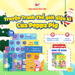  Sách Thế Giới Diệu Kì Của Peppa Pig Truyện tranh thiếu nhi phát triển kỹ năng và nhân cách 