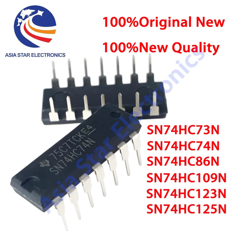 5 CHIẾC SN74HC74N DIP 74HC74 DIP-14 74HC74N SN74HC73N SN74HC86N SN74HC109N SN74HC125N SN74HC123N 74H