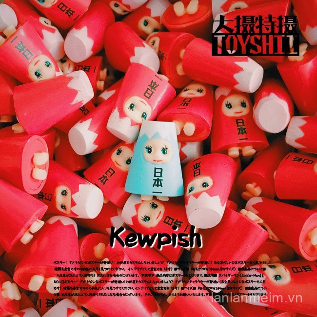 Búp bê Kewpie phong cách Nhật Bản Mount Fuji Kintaro Mini Doll