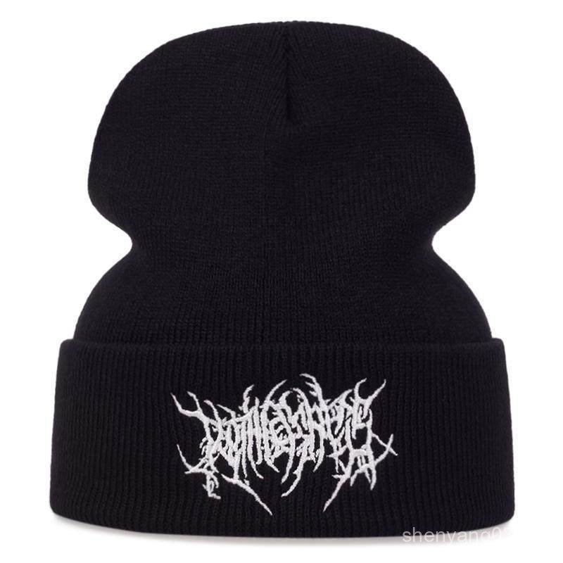 Mũ len beanie style Gothic Street Punk