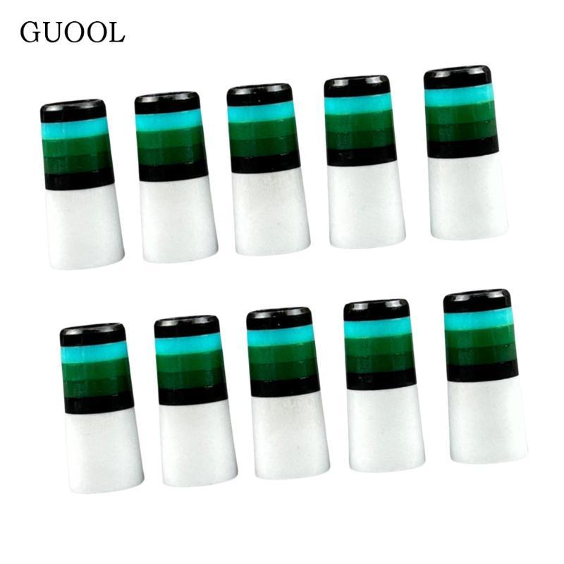 GUOOL 10 Miếng Ferrules Câu Lạc Bộ Golf, Bảo Vệ Cán Gậy Sắt và Shaft, Phong Cách Nâng Cấp