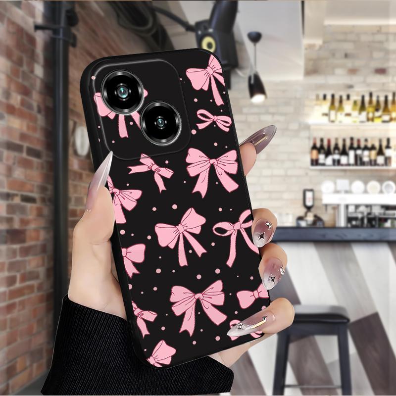 Ốp Điện Thoại Cho ZTE Nubia Air Nubia Focus Pro 5G Nubia Neo 2 5G Dễ Thương Nơ Mờ Silicon Mềm Chống 