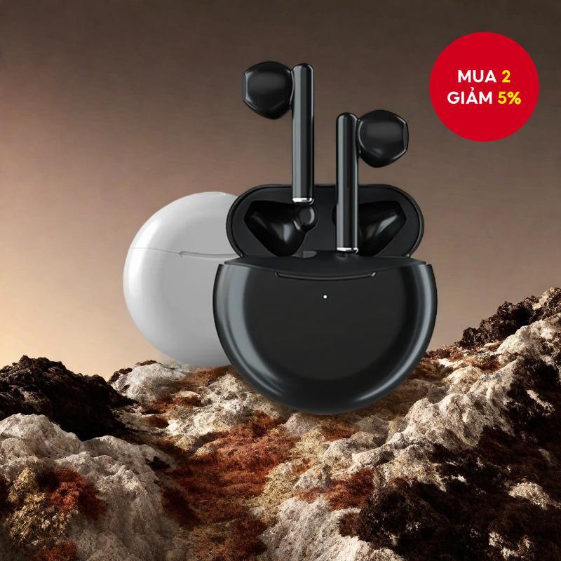 Tai nghe Pro6 chính hãng Tai nghe không dây điều khiển cảm ứng Tai nghe Bluetooth 5.0 Tai nghe thể t