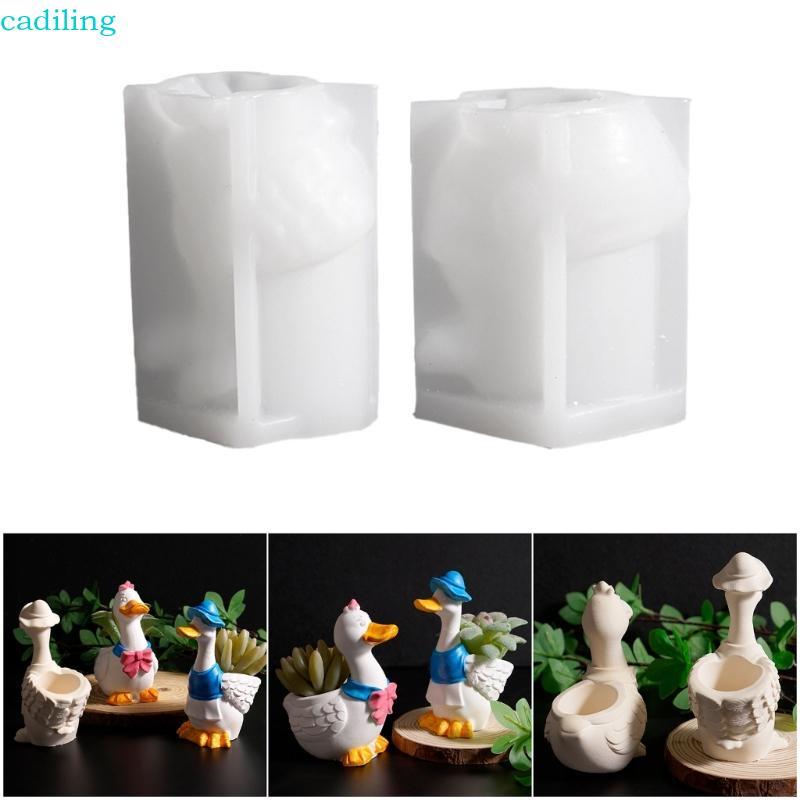 Khuôn duck shape, phù hợp làm chậu trồng cây và đồ decor