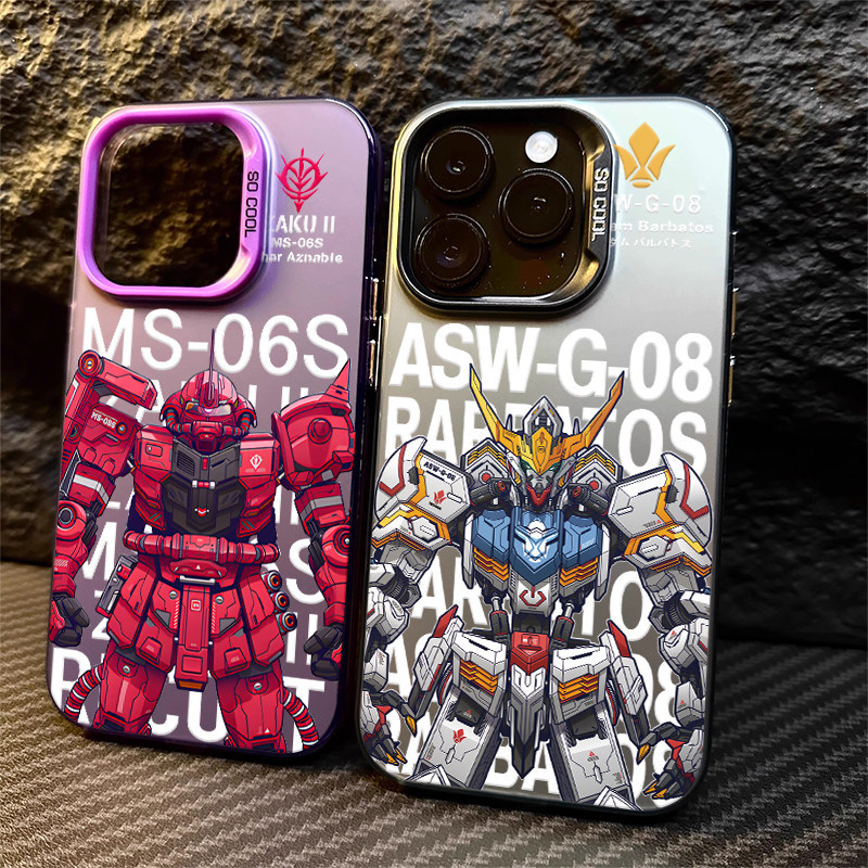 Mobile Suit Gundam Thích hợp cho iphone17 / 16 Vỏ điện thoại 15pro Apple 14 Redmi k80 Xiaomi 13 OneP