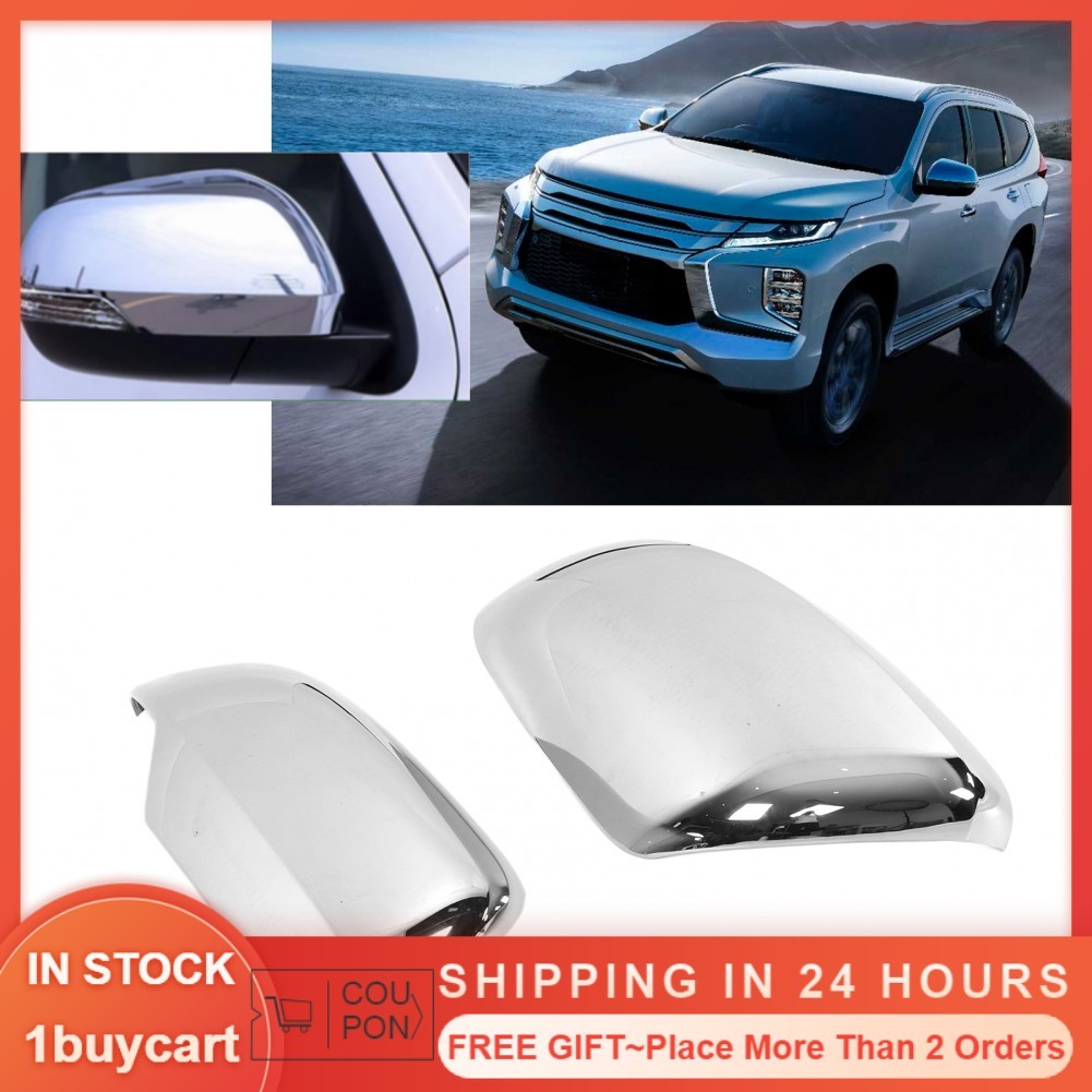 1buycart1 Aramox Cửa Gương Che 2 Bên Chiếu Hậu Viền Thay Thế Cho Pajero Sport/Montero Sport/Shogun S