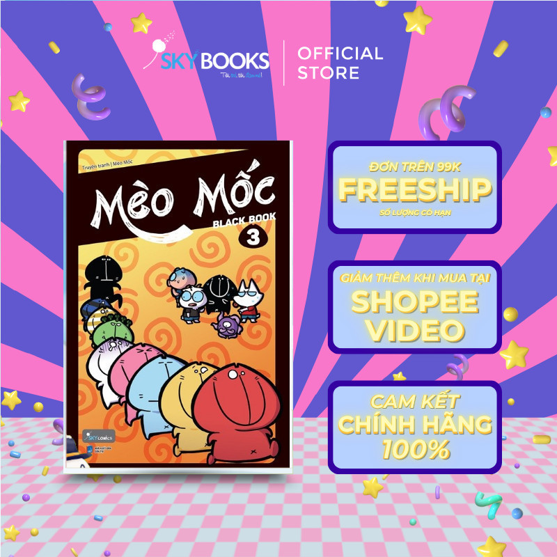 Sách - Mèo Mốc Black Book (Tập 3)