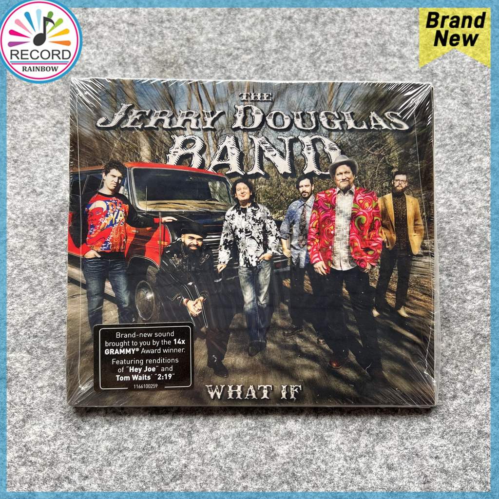Jerry Douglas What If CD Album [Đã niêm phong] IP0291 -PH2 hoàn toàn mới
