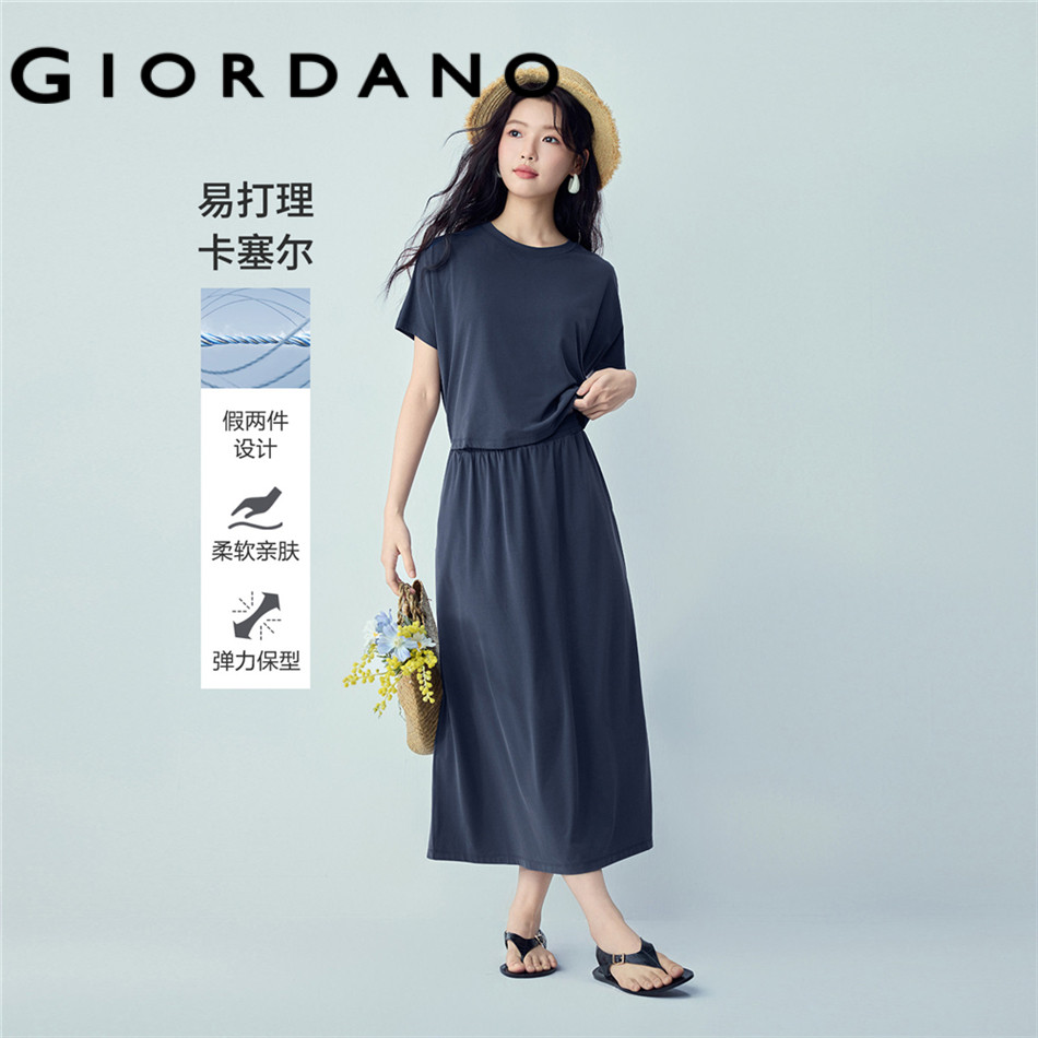 GIORDANO WOMEN Women Dress - Elastic 05466457