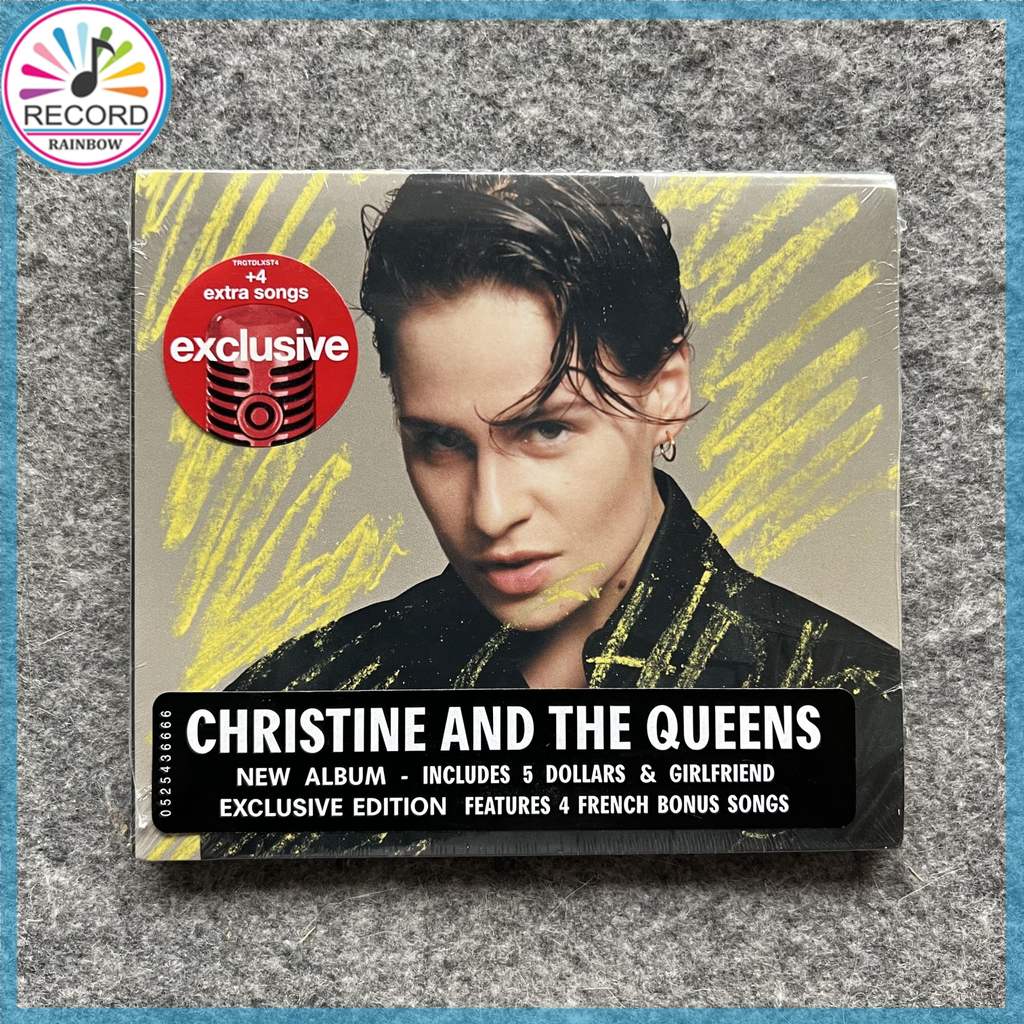 Christine And The Queens Chris Exclusive + 4 Album CD bài hát bổ sung [Đã niêm phong] Thương hiệu mớ