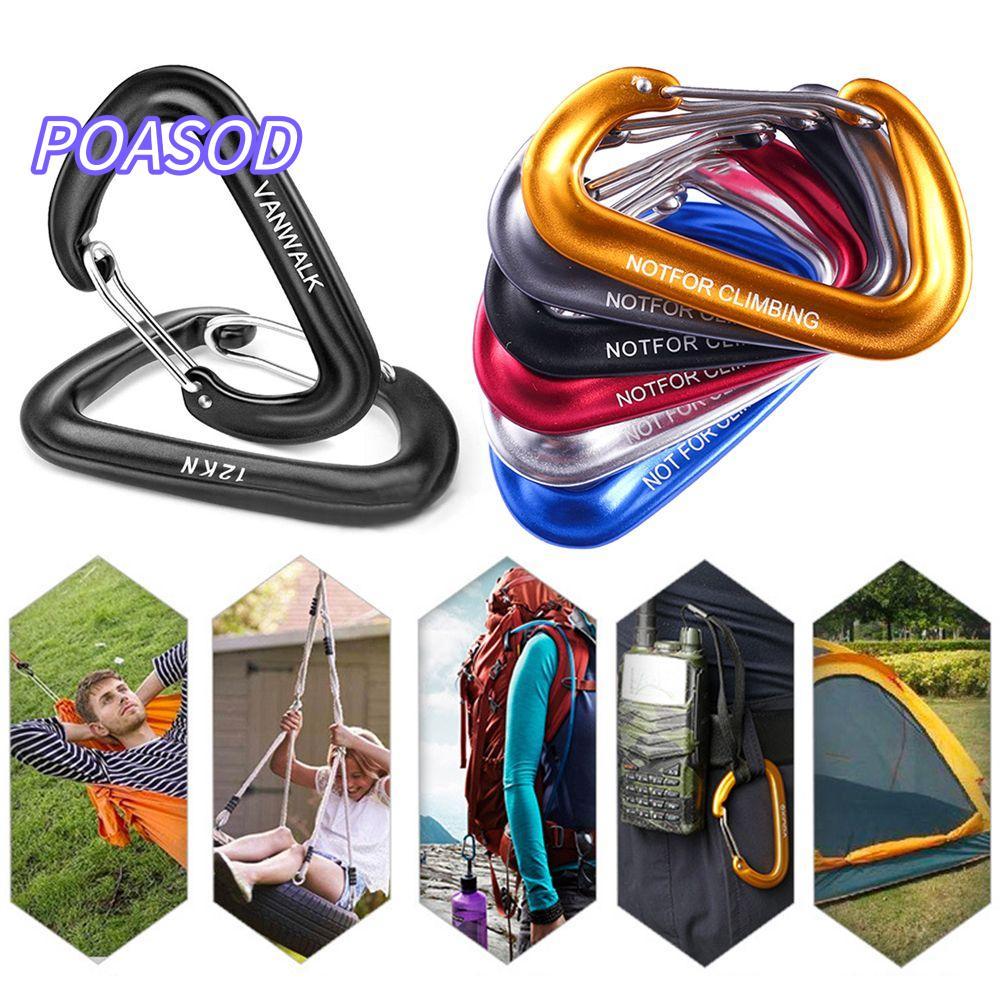 MAYSHOW Carabiner Ascend D Hình dạng - Phù hợp ngoài trời