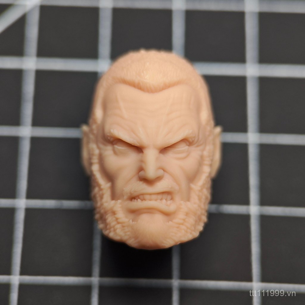 CỦA TÔI Marvel / shfmafexnaml McFarland Wolverine Truyện Tranh Logan Inch Đầu Khắc Mô Hình Trắng