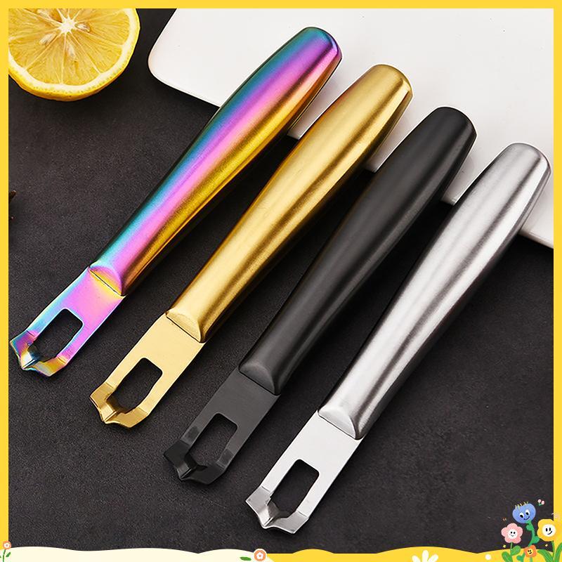Lemon Peeler Thép không gỉ Lemon Zester Grater Lime Orange Citrus Fruit Grater Peeling Kitchen Bar T