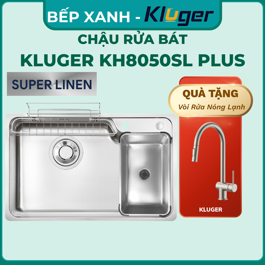 Chậu rửa bát Kluger KH8050SL Plus