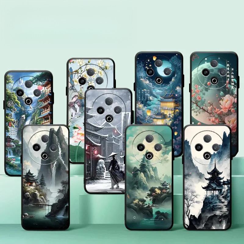 Dành Cho Vivo Y500 Ốp Lưng Điện Thoại Phong Cách Cổ Đại Mẫu Mới V2506A Full Edge Bảo Vệ Chống Rơi Vi