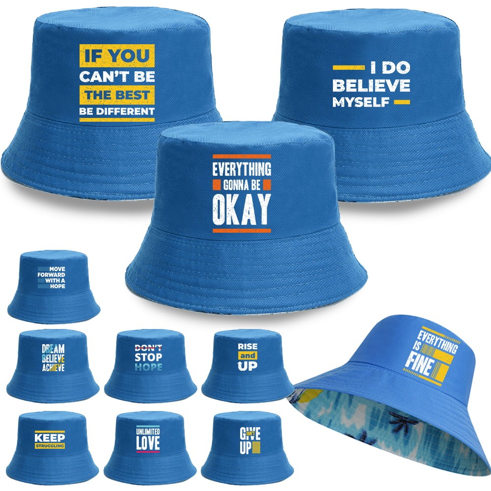 UV protection Best seller Hiking trekking hat Double-sided wear Fashionable fisherman hat Sunproof f