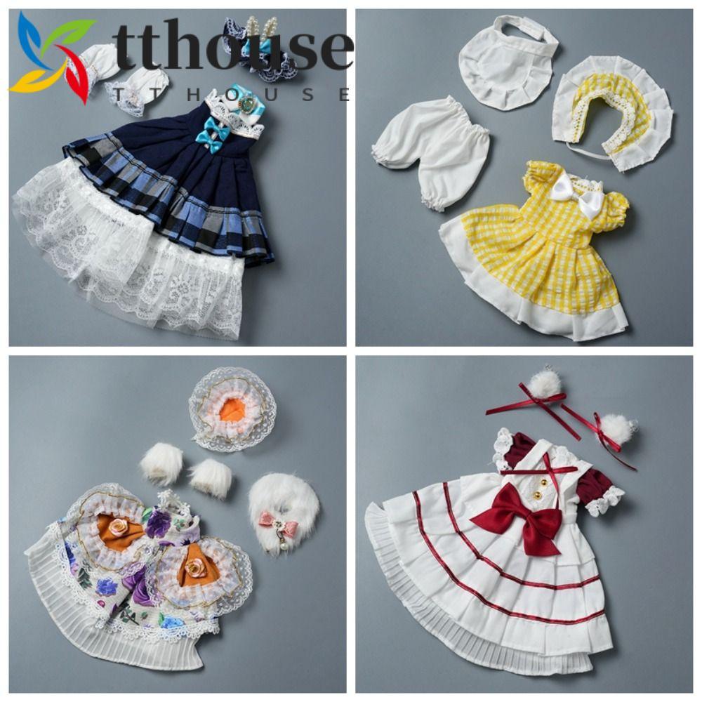 TTHOUSE 1 / 6 Quần áo búp bê BJD, Váy treo công chúa búp bê 30cm tinh tế, Phụ kiện búp bê Lovely Lol