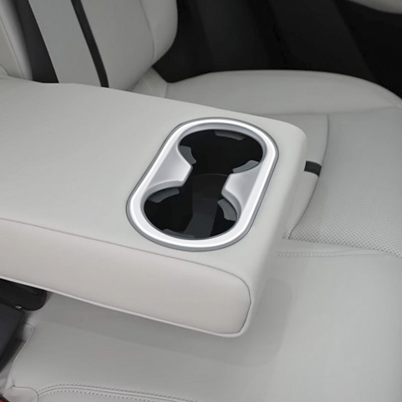 Thích hợp cho 23 MAZDA CX-60 Khung cốc nước thoát nước phía sau MAZDA cx60 Ghế sau Cốc nước Dải tran