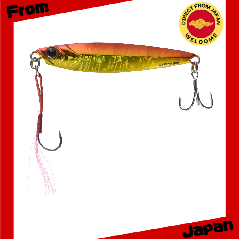 Major Craft (Major Craft) mồi giả kim loại Jigpara Short 50g #3 Đỏ Vàng JPS-50[Direct from Japan]