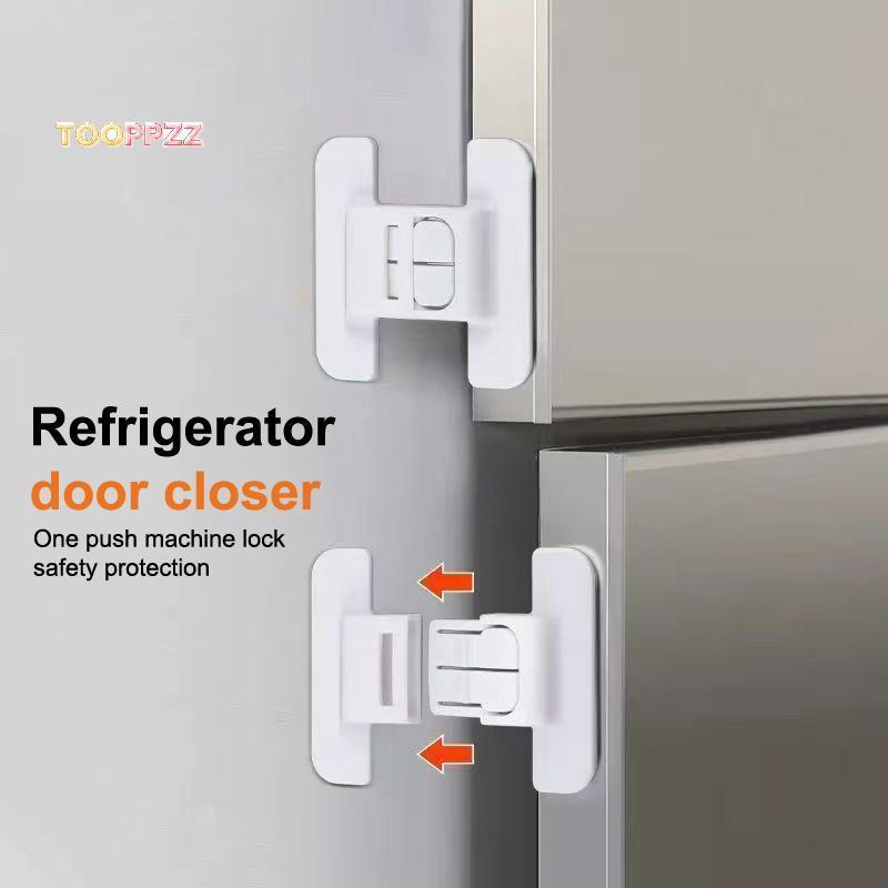 tooppzz Refrigerator Lock Set - 5Pcs Home Fridge Door Safety Locks for Children Security new