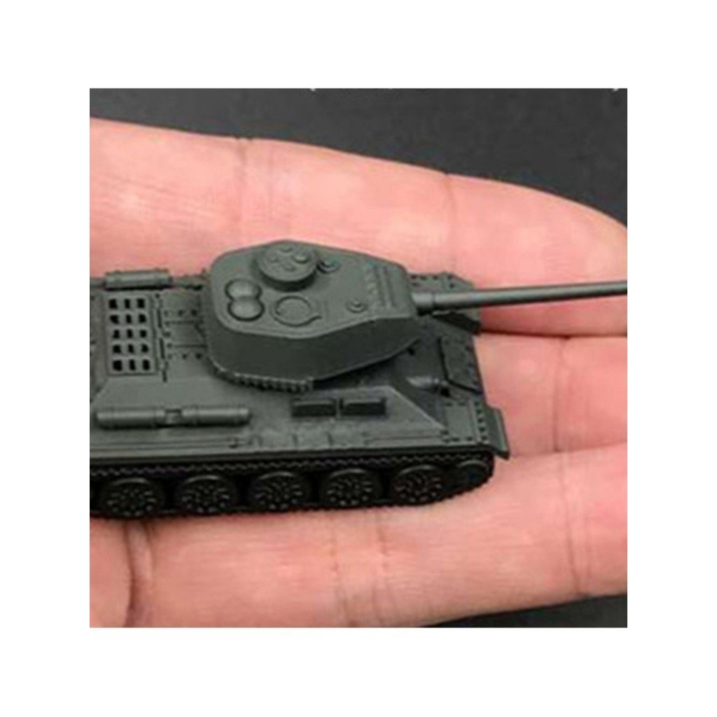 T34 85 Xe Tăng 1: 144 Xe Tăng Mô Hình Quân Đội Đức 4D Lắp Ráp Đồ Chơi 1 / 144t804d Mô Hình Hổ kv2