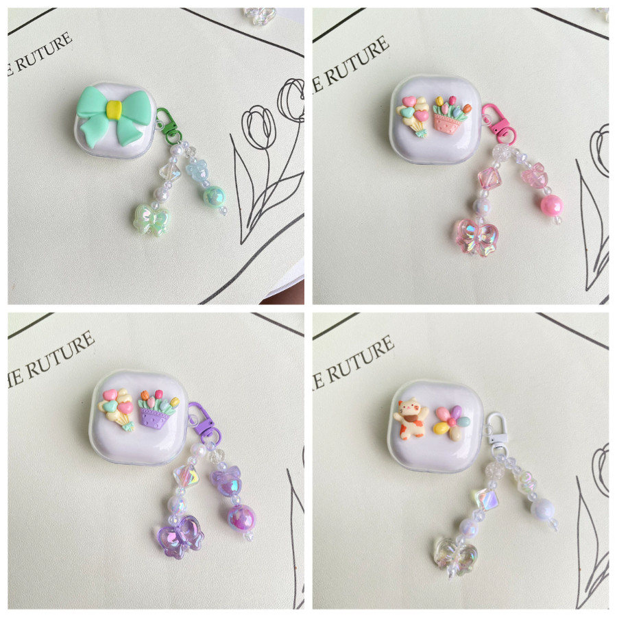 Ốp Lưng Hoạt Hình Cho Baseus E19 E20 E18 / E18b E17 E16 E12 / E12X Ốp Lưng Silicon Tai Nghe