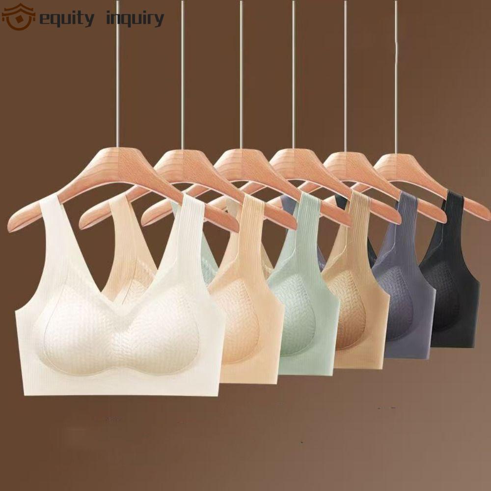 equity inquiry EQUITY INQUIRY Áo Ngực Chữ V Sâu Không Dây, Đồ Lót Cốc Lớn Đẩy Ngực Chống Chảy Xệ Dàn