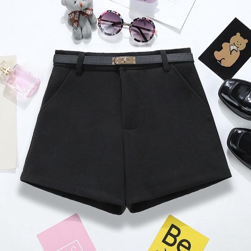 Quần M666 Short Dạ Ép Mịn Có Túi Dáng Ôm Cạp Cao | BigBuy360 - bigbuy360.vn