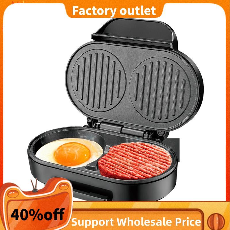 Hamburger Maker Đa Năng Đôi Tròn Burger Patty Maker Cho Trứng Nhồi Bông Burger Thịt Bò Burger US Cắm