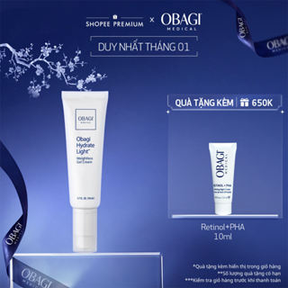   Voucher SVIP 18%  Kem Dưỡng Dạng Gel Mỏng Nhẹ Cấp Ẩm Lên Đến 24h Obagi Hydrate Light TM 
