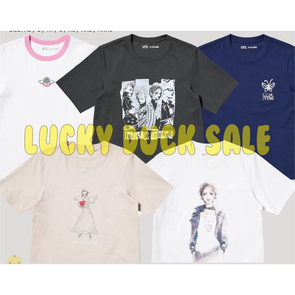 100% Cotton Nana Paradise Kiss Angel Neighbor Story Áo thun cotton nữ