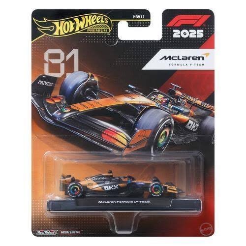 Hot Wheels 2025 Premium McLaren Formula 1 Team / Equipe (#81) -HRV11-956J