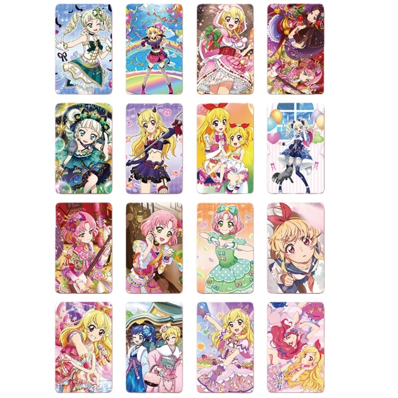 50-55 chiếc Manga Manhwa Aikatsu Stars Slay The Gods Laser Holographic Lomo Cards Fights Break Spher