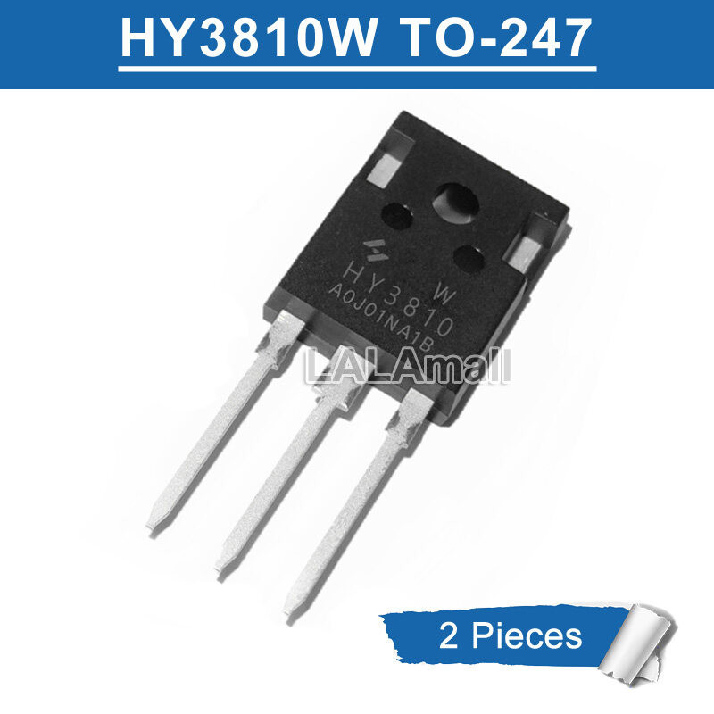 2 chiếc HY3810 TO-247 HY 3810 HY3810W TO247 100V / 180A Điện MOSFET Transistor Mới Ban Đầu IC