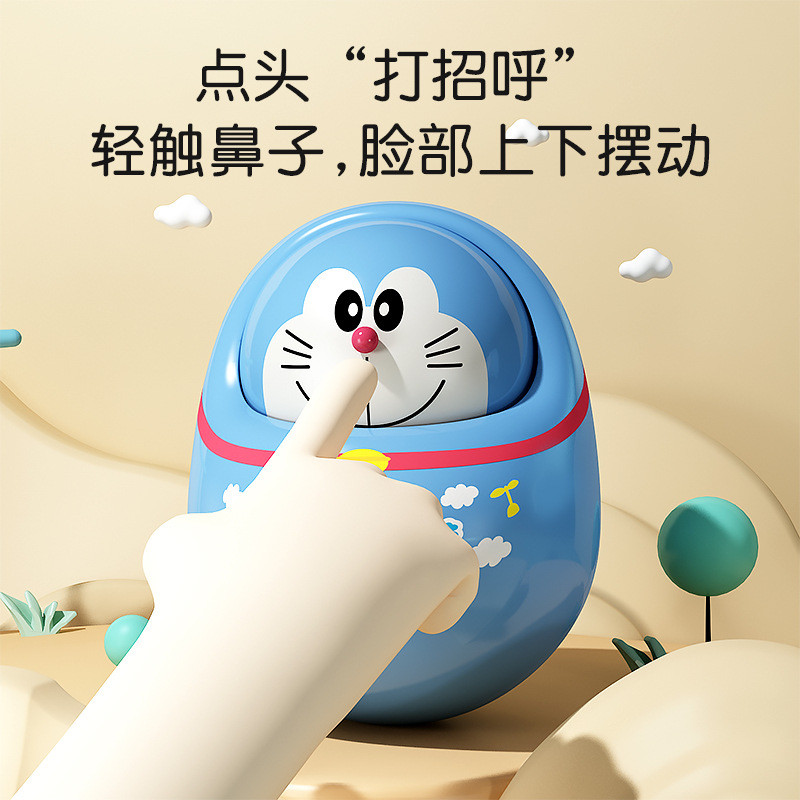 Popular~Dorah A Dream Baby Toy The Unfalling Nodding Doll3-6-9-12Early education and brain developme