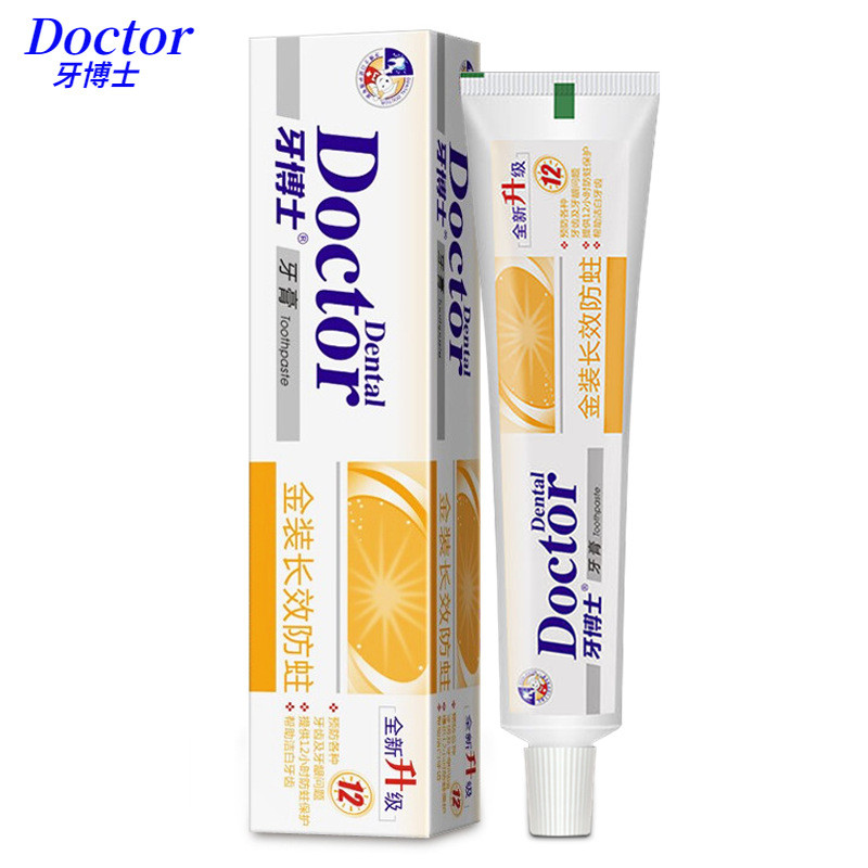 Popular~Dr. Tooth Gold Series Long-Lasting Anti-Cavity Toothpaste220g Member price3z