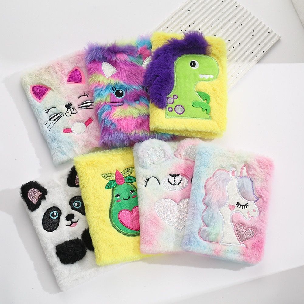 Plus Sang Trọng Notebook A5 Notepad Notebook Sang Trọng Thêu Hoạt Hình Dễ Thương Notepad K260406