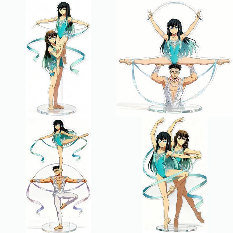 Demon Slayer Hàng hóa tự chế Tokito Muichiro Yuichiro Tianyuan Double Ergonomic Dance Acrylic Deskto